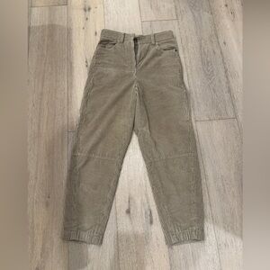 Brunello Cucinelli Soft Velvet Corduroy-patterned Trousers